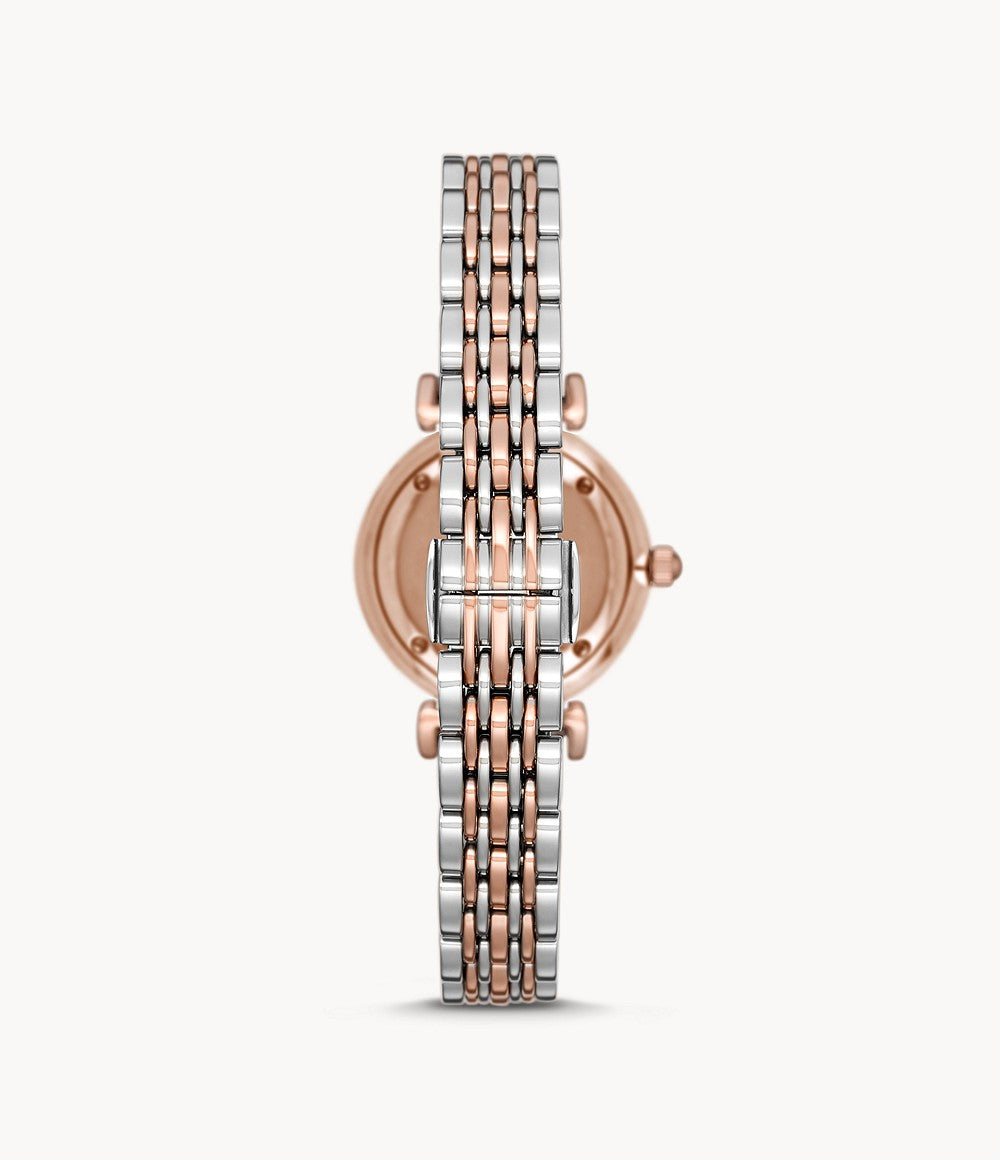 AR11223 Emporio Armani Women's Two-Hand Two-Tone Steel Watch