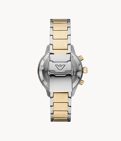 AR11362 Emporio Armani Chronograph Two-Tone Stainless Steel Watch