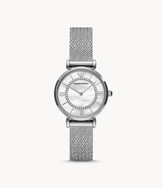 AR11319 Emporio Armani Two-Hand Steel Watch