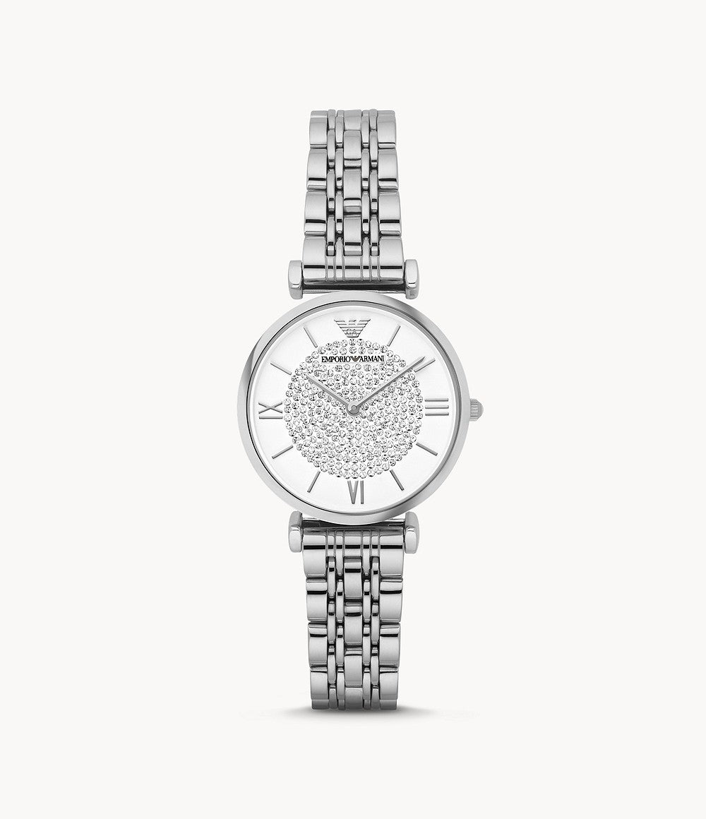 Ar1925 AR1925 Emporio Armani Women's Two-Hand Steel Watch – Legacy Jewellery