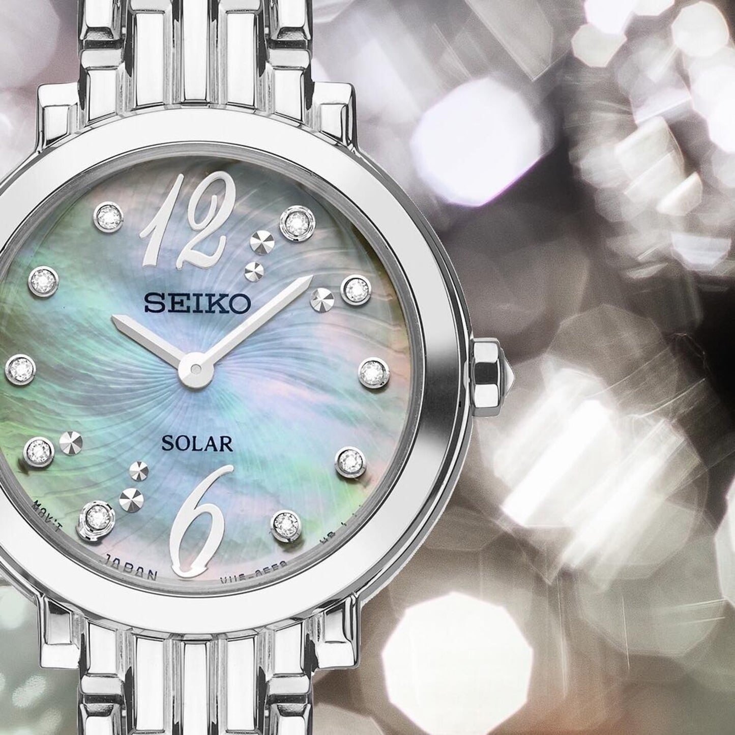 Seiko Women's SUP353 Solar Watch