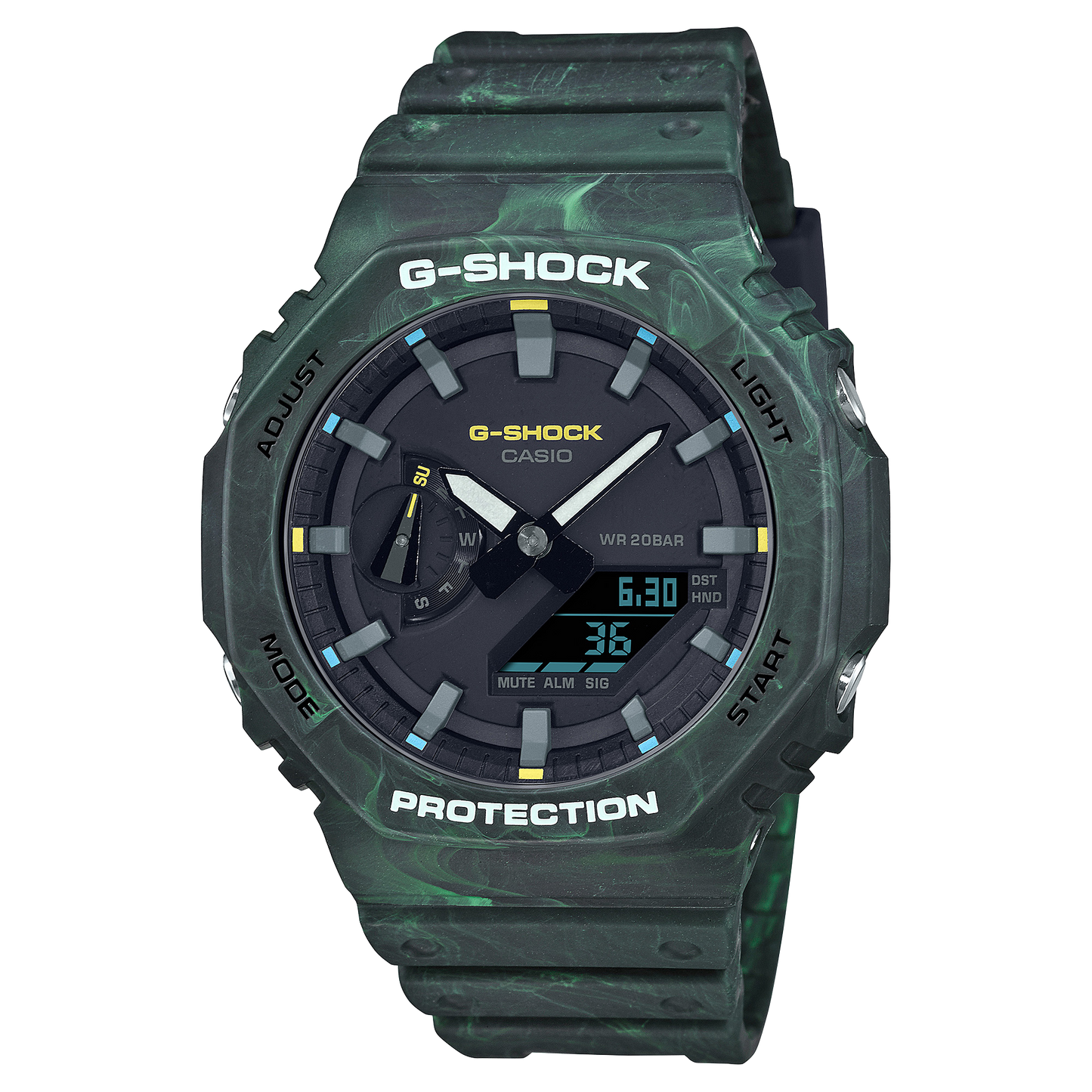 G-Shock GA2100FR-3A Mystic Forest Green Casioak