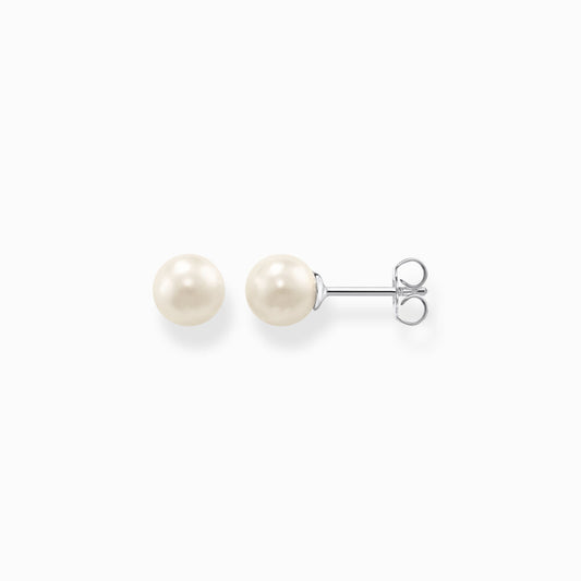 Ear studs pearl silver H1430-028-14