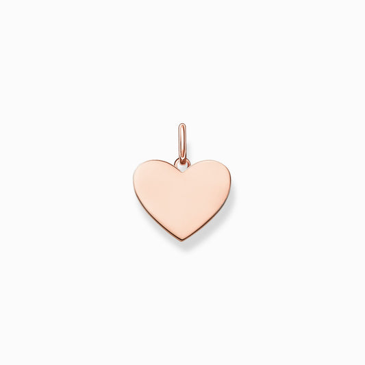 Pendant heart small rose gold LBPE0002-415-12