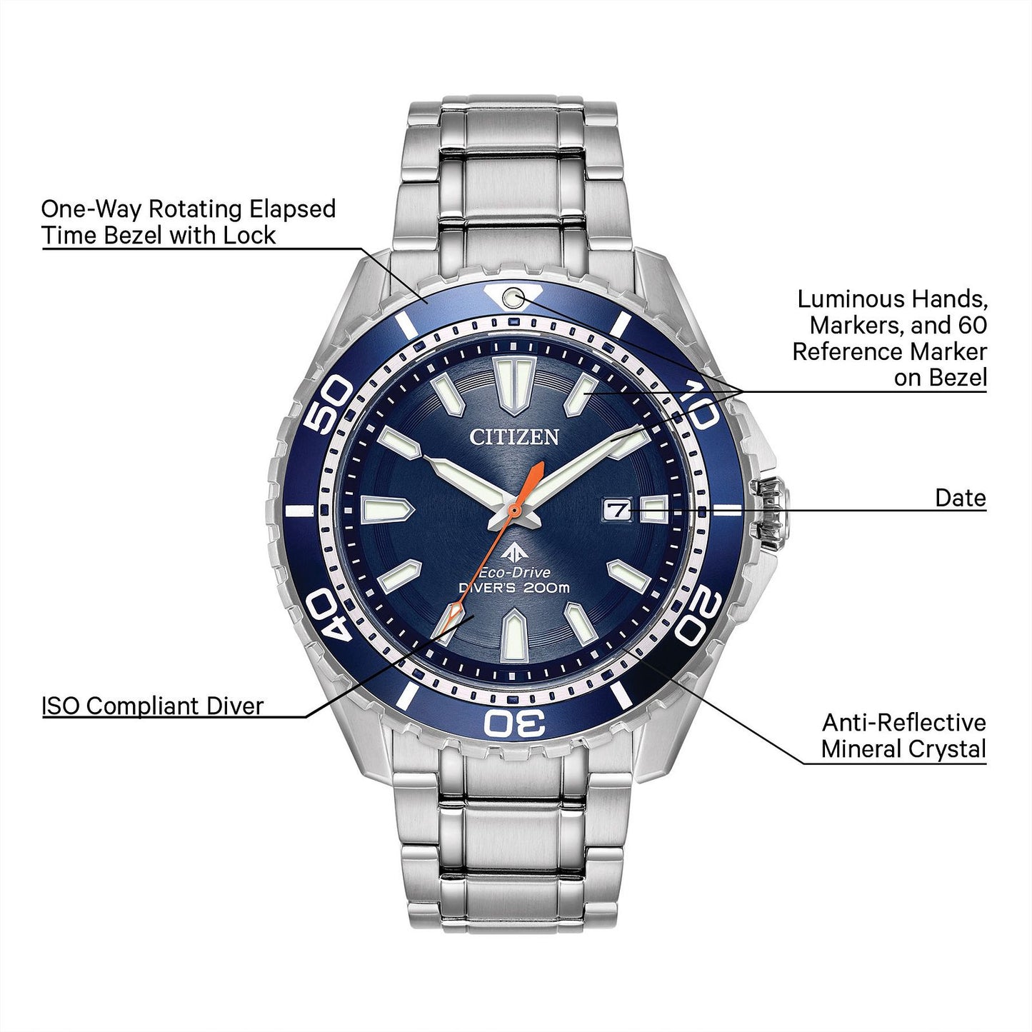Citizen Eco Drive Promaster Dive Men's Watch BN0191-55L