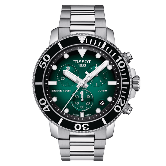 TISSOT SEASTAR 1000 QUARTZ CHRONOGRAPH T120.417.11.091.01 T1204171109101