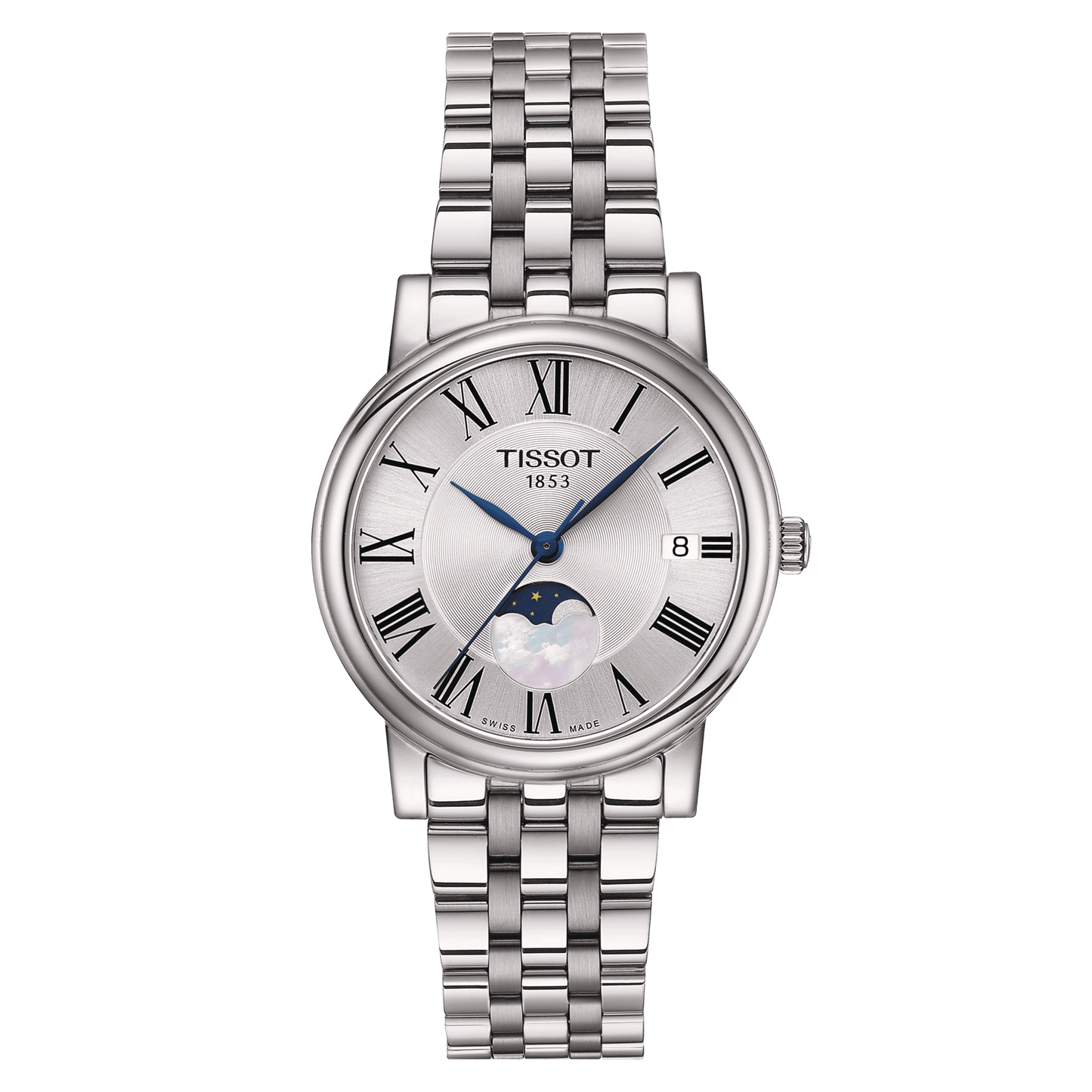 T122.223.11.033.00 TISSOT CARSON PREMIUM LADY MOONPHASE