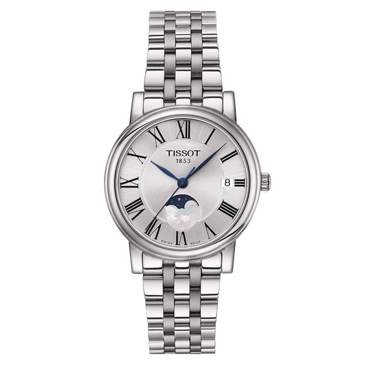 T122.223.11.033.00 TISSOT CARSON PREMIUM LADY MOONPHASE