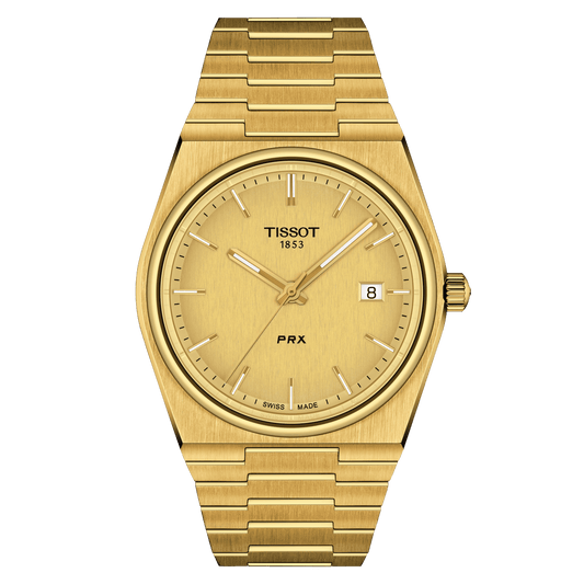 TISSOT PRX CHAMPAGNE DIAL 40MM QUARTZ T137.410.33.021.00 T1374103302100