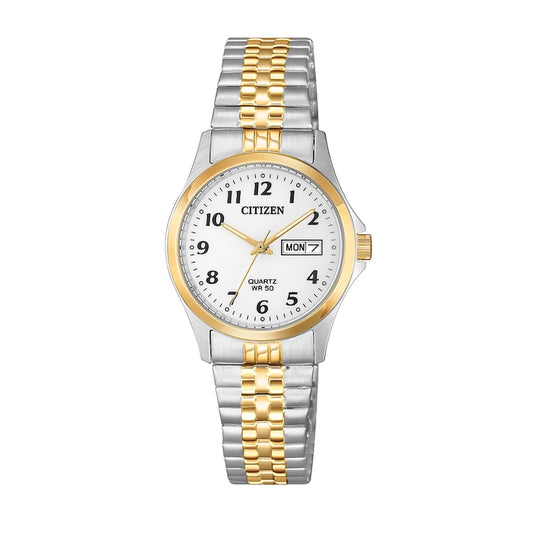 Citizen Women's Two Tone Stainless Steel Expansion Watch EQ2004-95A