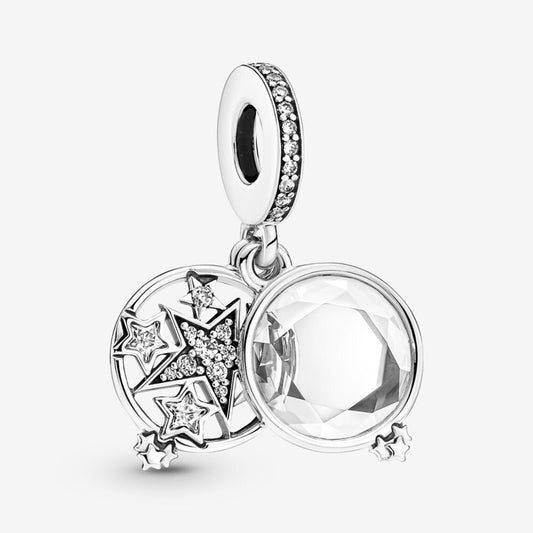 PANDORA Magnified Star Double Dangle 799640C01