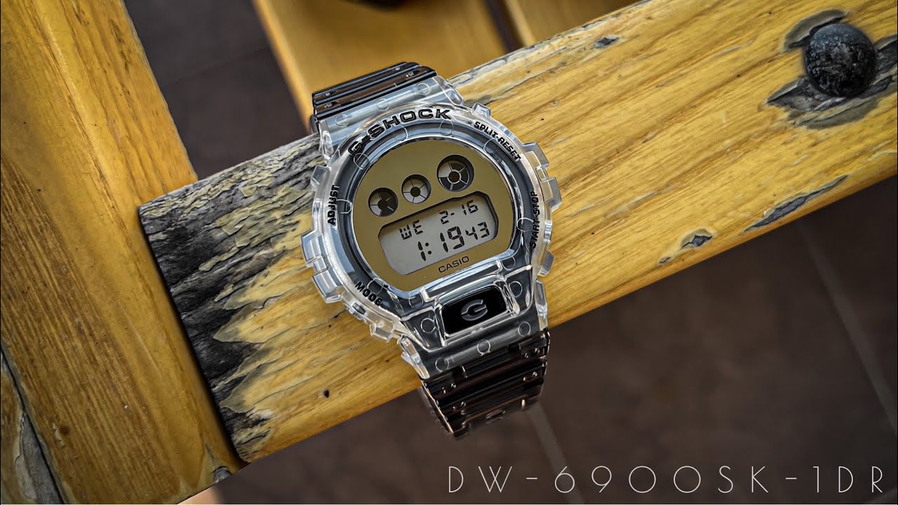 Casio G-Shock DW6900SK-1 Special Color Semi Transparent Digital Watch