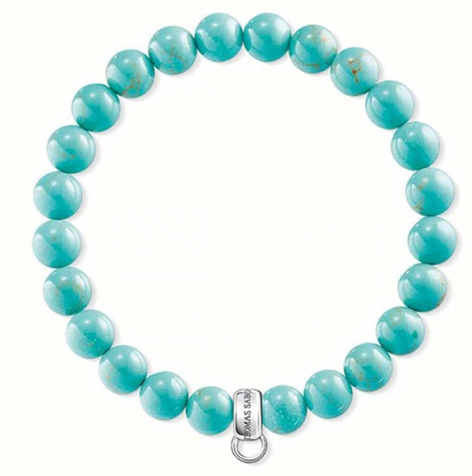 Charm bracelet turquoise X0213-404-17