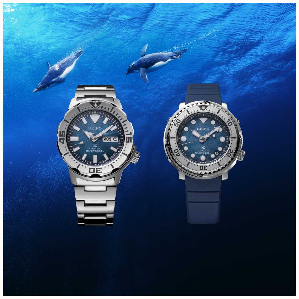 SEIKO Prospex Antarctica Tuna ‘Save the Ocean’ Special Edition SRPH77 SRPH77K1