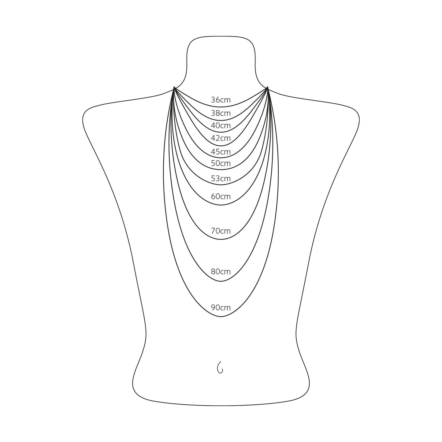 Pearl necklace KE1905-167-14-L45V