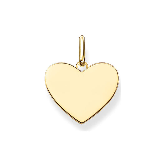Engravable heart pendant LBPE0002-413-12